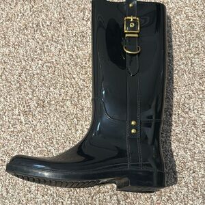 Coach Rain boots size 10